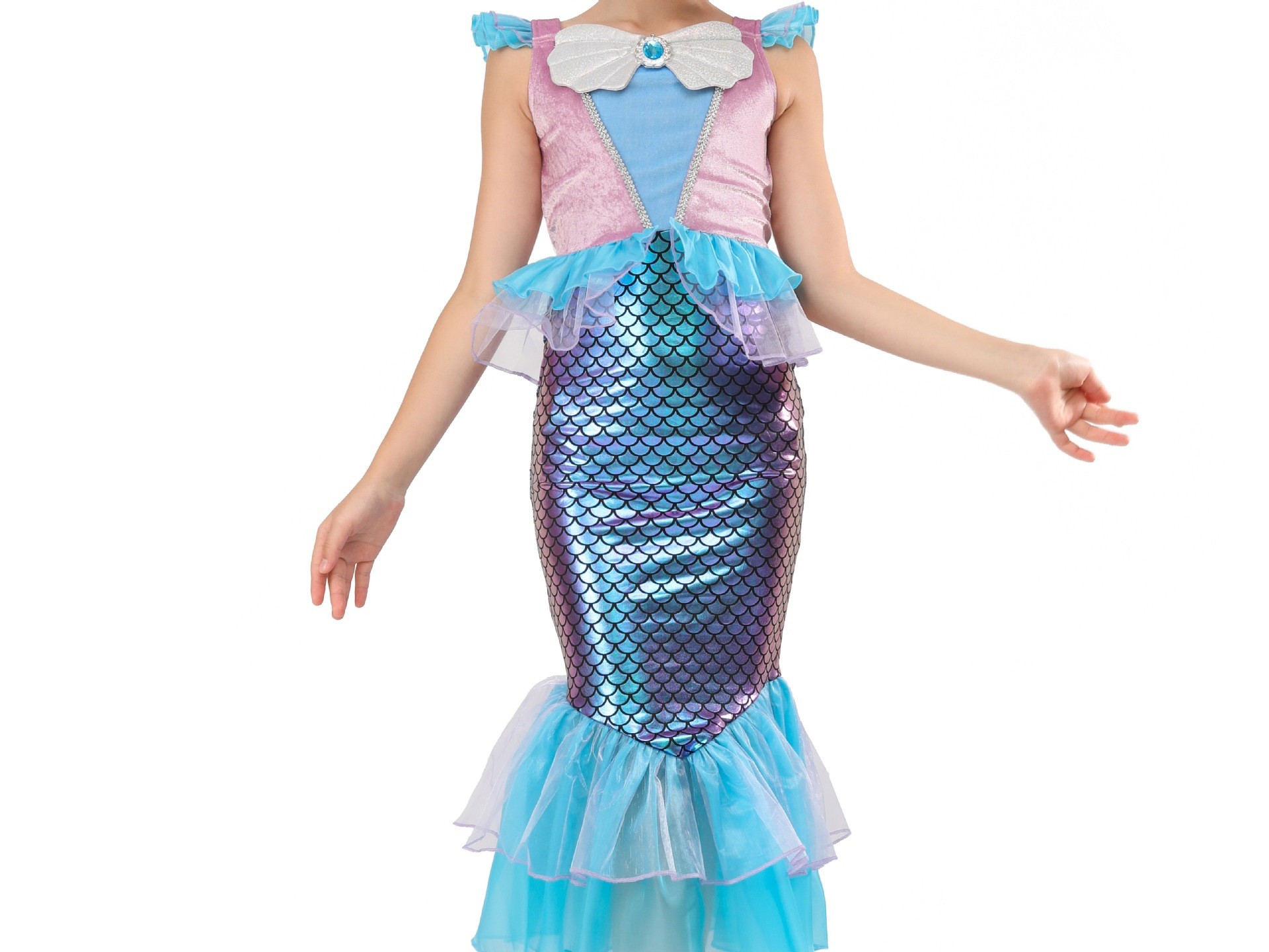 Mermaid princess dress3